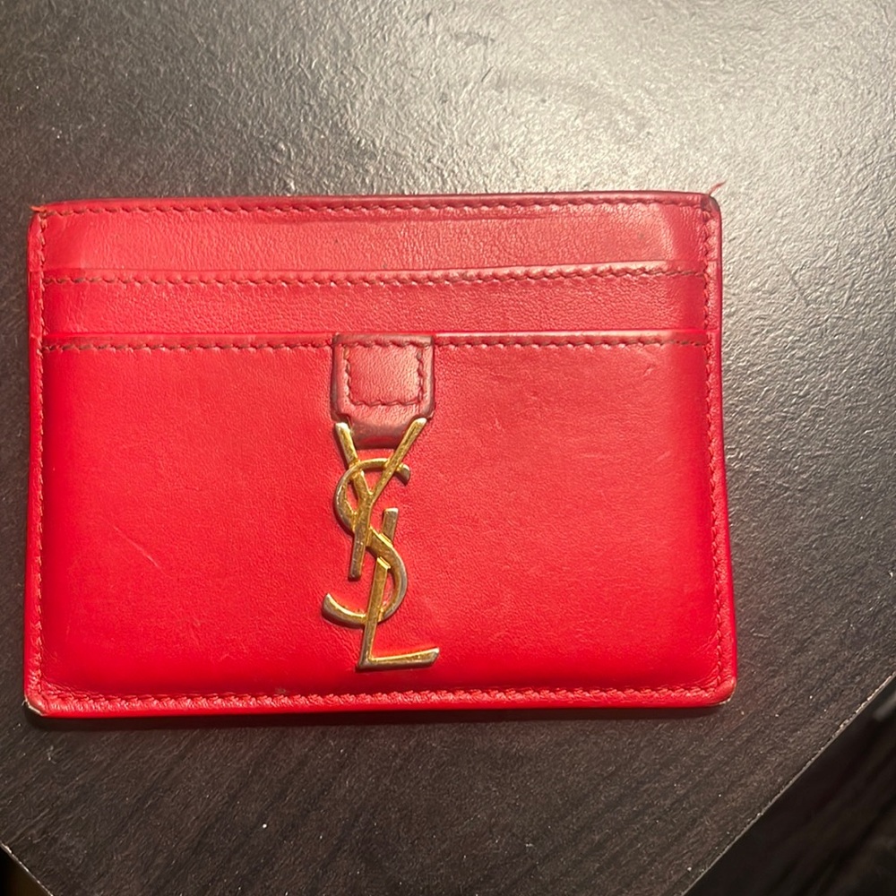SAINT LAURENT - AUTHENTIC CARD HOLDER
